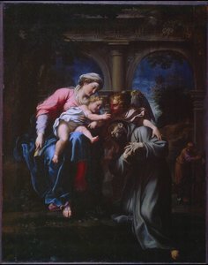 La vision de Saint François - Annibale Carracci